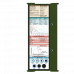 WhiteCoat Clipboard® Trifold - Army Green Critical Care Edition